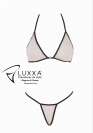 Luxxa Made in France Riad Strass SOUTIEN GORGE INVISIBLE NOIR STRASS 2