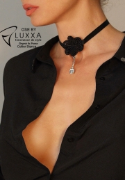 Necklace OZE by Luxxa BIANCA COLLIER GUIPURE