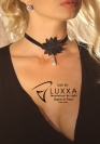 Necklace OZE by Luxxa AMIRA COLLIER GUIPURE