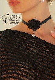 Necklace OZE by Luxxa CARMELA COLLIER GUIPURE
