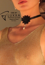 Necklace OZE by Luxxa MANON COLLIER GUIPURE