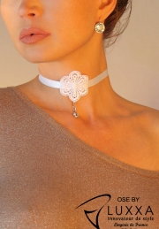 Necklace OZE by Luxxa SONIA COLLIER GUIPURE