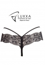 Luxxa Biancheria REGLISSE STRING OUVERT 3