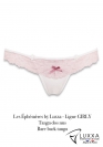 Luxxa Made in France GIRLY TANGA DOS NU A LACET 1